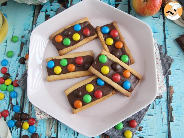 Shortbread kex med m&m's - foto 3