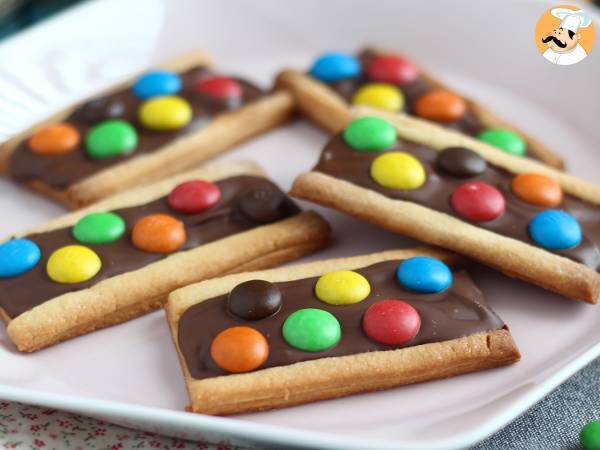 Shortbread kex med m&m's - foto 5