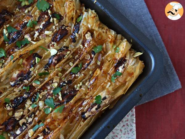 Smakrik crinkle cake med getost och honung - foto 3