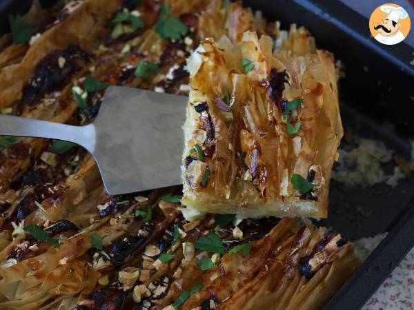 Smakrik crinkle cake med getost och honung - foto 4