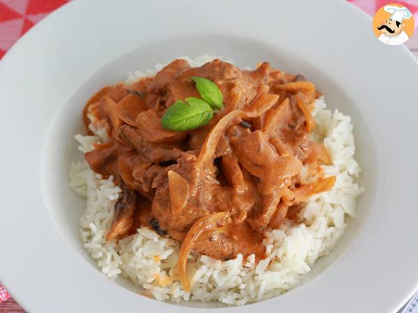 Snabb och enkel biff Stroganoff - foto 2