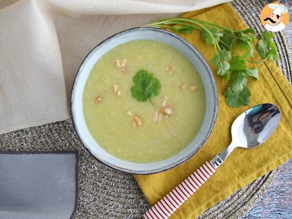 Soppa på purjolök, kokosmjölk och curry - foto 3