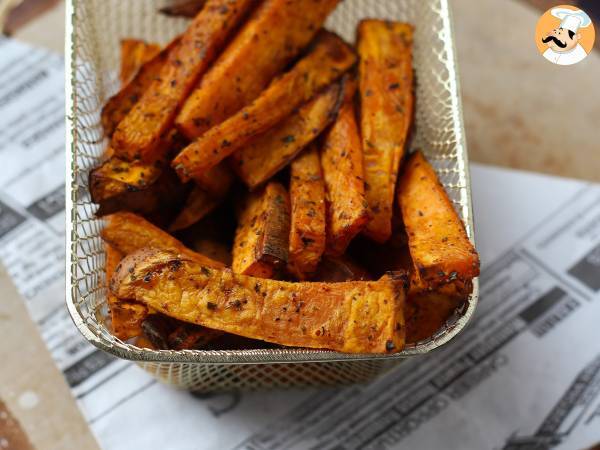 Sötpotatispommes i Air Fryer, för ett knaprigt och segt resultat! - foto 4