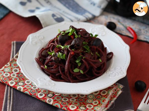 Spaghetti al fuoco di Bacco: rödvinspasta som ger något speciellt till bordet