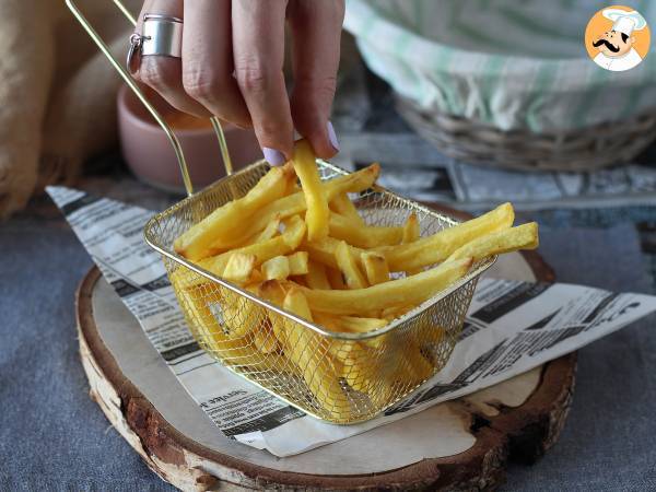 Super krispiga frysta pommes frites med Air Fryer!