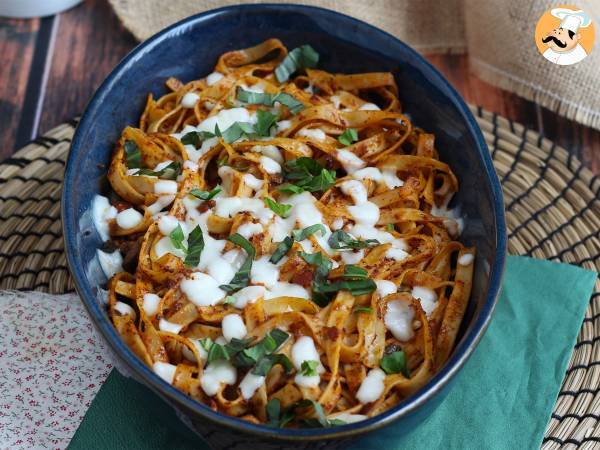 Tagliatelle al forno, receptet mot slöseri för att använda överbliven pasta