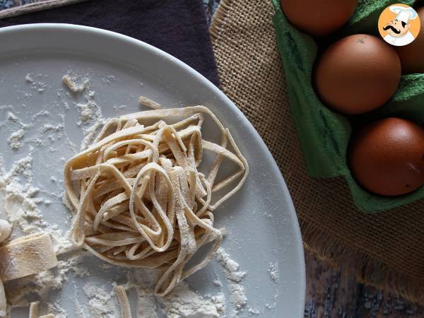 Tagliolini, steg-för-steg-förfarandet för att förbereda dem hemma