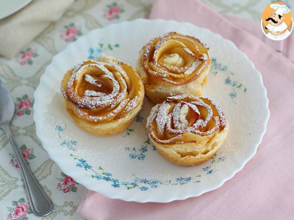 Tarteletter med äppelblommor