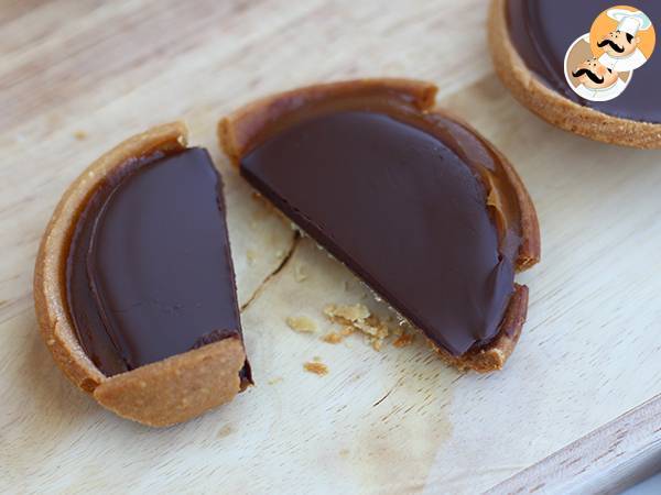 Tarteletter med karamell och choklad - foto 3