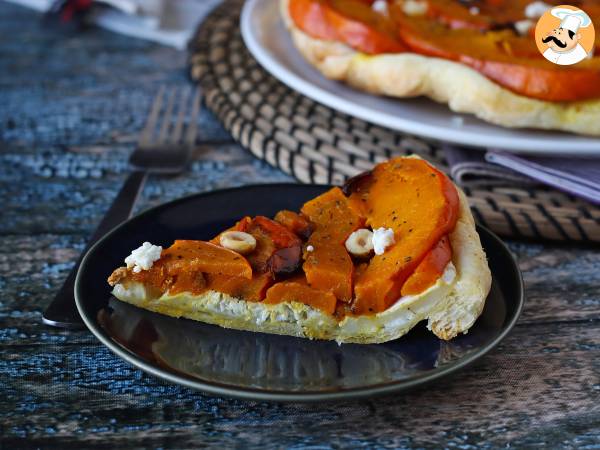 Tatin av pumpa med getost och honung - foto 3