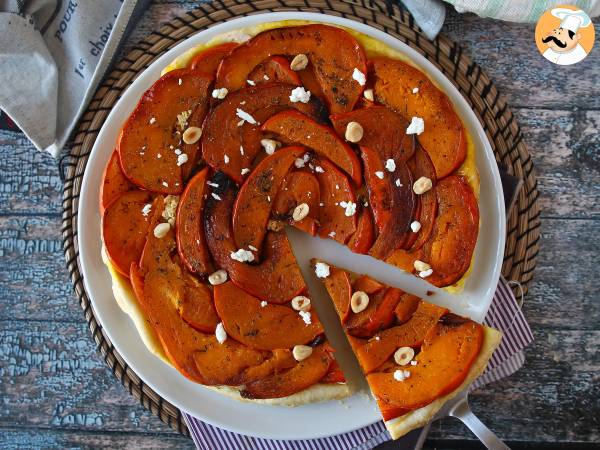 Tatin av pumpa med getost och honung - foto 6