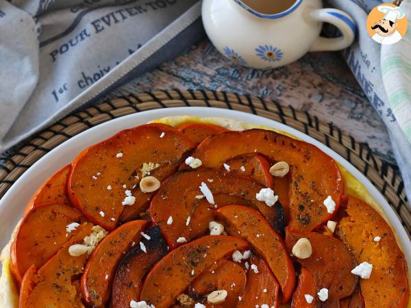 Tatin av pumpa med getost och honung - foto 7