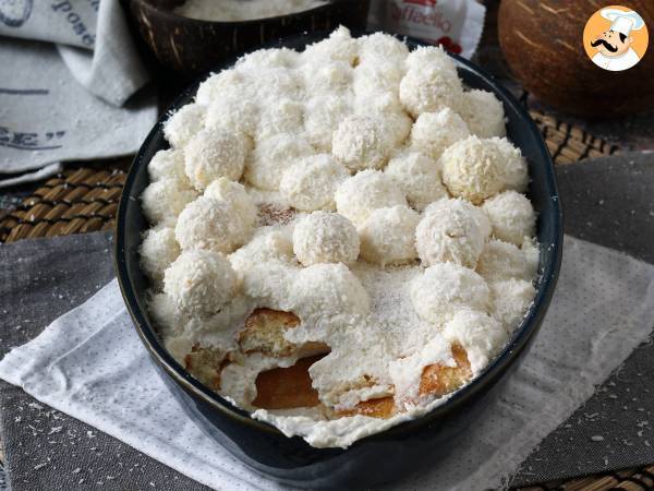 Tiramisu med kokosnöt och Raffaello - foto 6