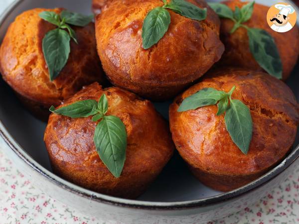 Tomatmuffins med smältande mozzarellahjärta - foto 8