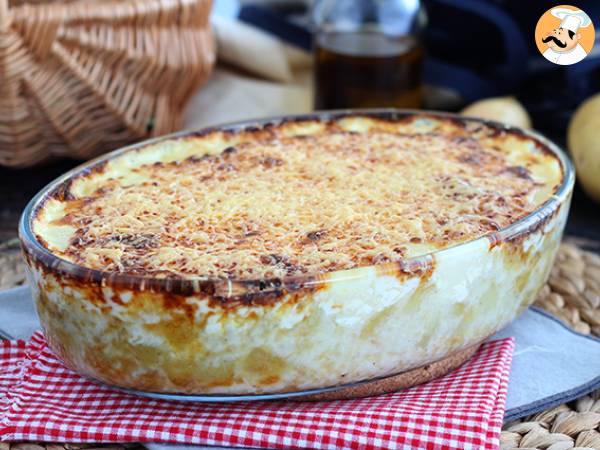 Torsk i gräddsås, traditionellt portugisiskt recept