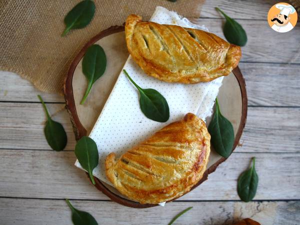 Turnovers fyllda med champinjoner och spenat - foto 5