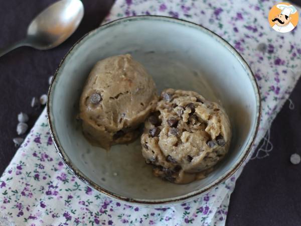 Vegansk bananglass superenkel att göra med kaksmak! Vegansk kakdeg - foto 4