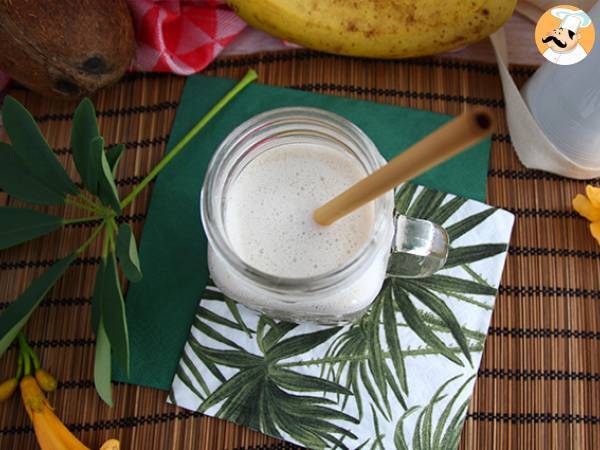 Vegansk bananmilkshake - foto 3