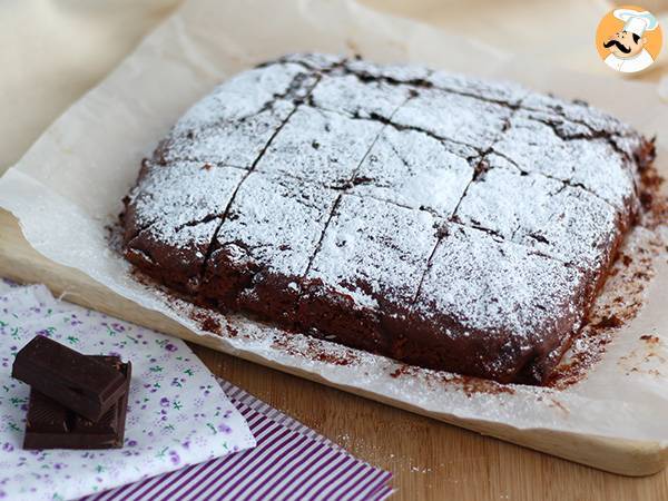 Vegansk brownie, ägg- och mjölkfri