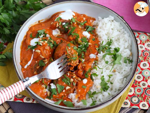 Vegansk Malai Kofta: kikärtsköttbullar med tomatsås - foto 4