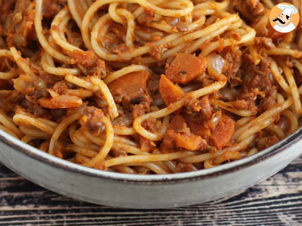 Vegetarisk spaghetti bolognese! - foto 4