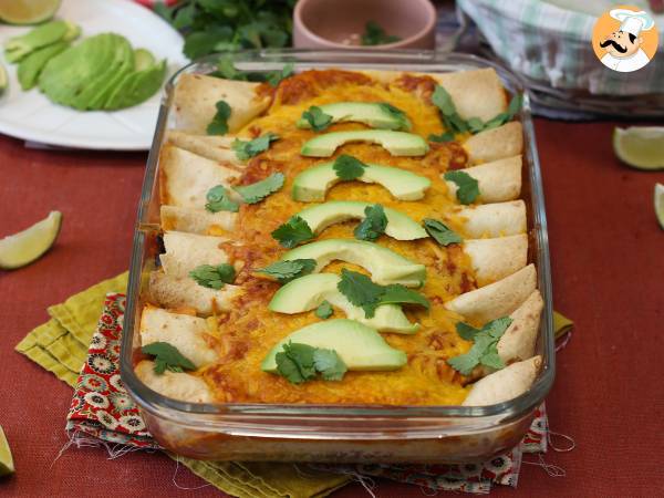 Vegetariska enchiladas