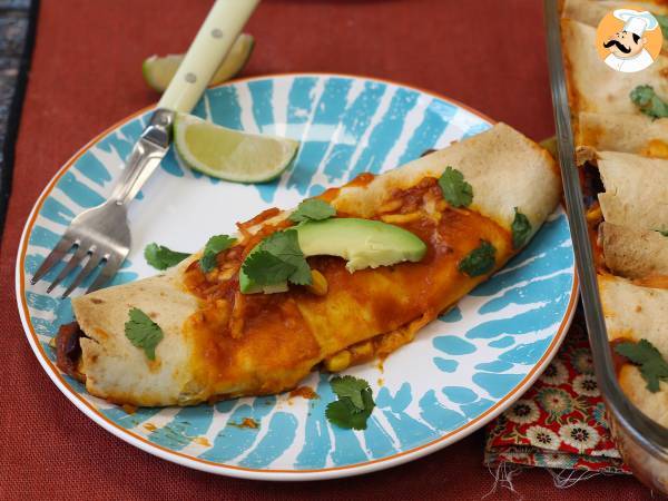 Vegetariska enchiladas - foto 4