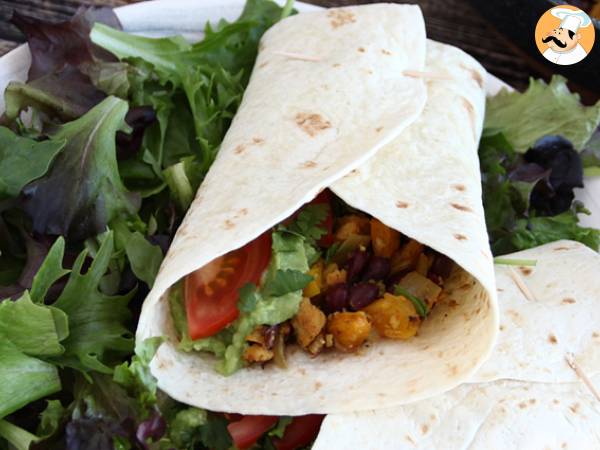 Vegetariska fajitas med texturerat sojaprotein - foto 4