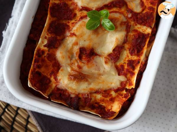 Vegetariska lasagner (du kommer inte att tro det!) - foto 2