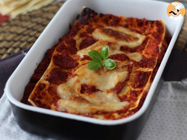 Vegetariska lasagner (du kommer inte att tro det!) - foto 4