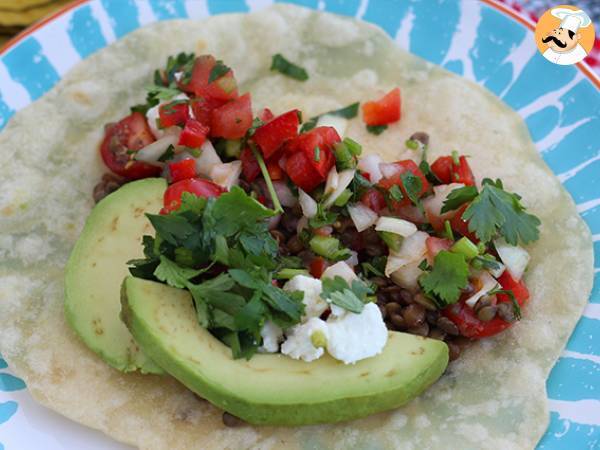 Vegetariska tacos med linser - foto 4