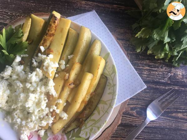 Zucchini med citron och fetaost - foto 2